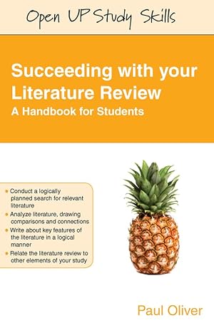 Immagine del venditore per Succeeding with your literature review: a handbook for students: A Handbook for Students (Open Up Study Skills) venduto da Zoom Books East