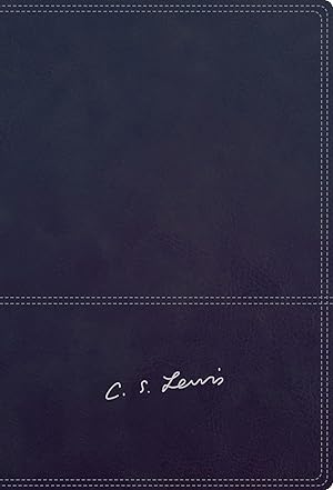 Immagine del venditore per RVR, Biblia Reflexiones de C. S. Lewis, Interior a dos colores, Leathersoft, Azul marino, con �ndice, Comfort Print (Spanish Edition) venduto da Goodbooks Company