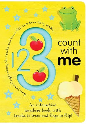 Imagen del vendedor de 123 Count with Me: An Interactive Numbers Book With Tracks to Trace and Flaps to Flip! (Smart Kids Trace-and-flip) a la venta por Zoom Books Company