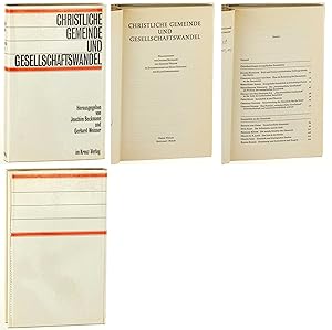 Seller image for Christliche Gemeinde und Gesellschaftswandel. for sale by Antiquariat Lehmann-Dronke