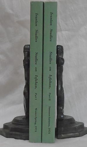 Immagine del venditore per Iranian Studies, Journal of The Society for Iranian Studies, Volume VII Numbers 1, 2, 3, 4, Winter-Spring & Summer-Autumn 1974; Studies on Isfahan: Proceedings of the Isfahan Colloquium, Parts I and II venduto da The Old Sage Bookshop