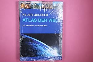 Bild des Verk�ufers f�r NEUER GROSSER ATLAS DER WELT mit aktuellem L�nderlexikon zum Verkauf von Butterfly Books GmbH & Co. KG