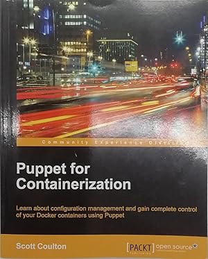 Bild des Verkufers fr Puppet for Containerization zum Verkauf von diakonia secondhand
