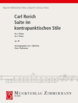 Seller image for Suite im kontrapunktischen Stil op 38 for sale by CONTINUO Noten-Buch-Versand