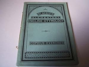 Elementary Manual of English Etymology