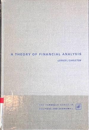 Image du vendeur pour A Theory of Financial Analysis mis en vente par books4less (Versandantiquariat Petra Gros GmbH & Co. KG)