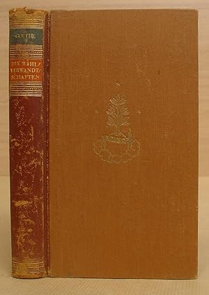 Imagen del vendedor de Die Wahlverwandtschaften a la venta por Eastleach Books