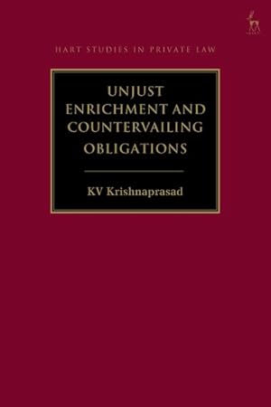 Immagine del venditore per Unjust Enrichment and Countervailing Obligations venduto da GreatBookPrices