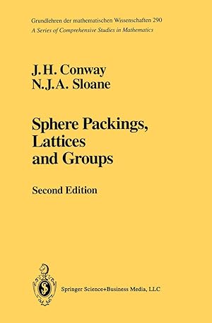 Immagine del venditore per Sphere Packings, Lattices and Groups (Grundlehren Der Mathematischen Wissenschaften (Springer Hardcover)) venduto da Fables Books
