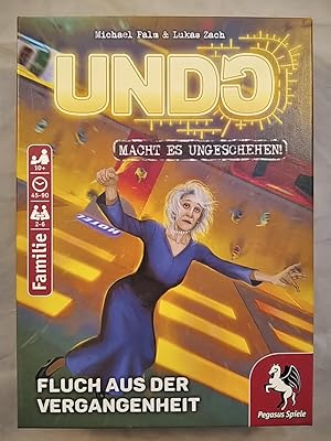 Bild des Verkufers fr UNDO - Fluch aus der Vergangenheit - Macht es ungeschehen [Kartenspiel]. Achtung: Nicht geeignet fr Kinder unter 3 Jahren. zum Verkauf von KULTur-Antiquariat