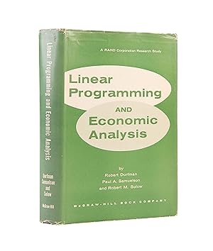 Immagine del venditore per Linear Programming and Economic Analysis. venduto da Maggs Bros. Ltd ABA, ILAB, PBFA