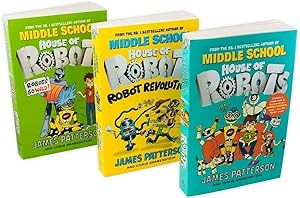 Bild des Verkufers fr House of robots series james patterson collection 3 books set zum Verkauf von Vive Liber Books