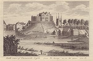 Immagine del venditore per South view of Tamworth Castle and part of the Town, Staffordshire from the bridge as in the year 1780 venduto da Antiqua Print Gallery