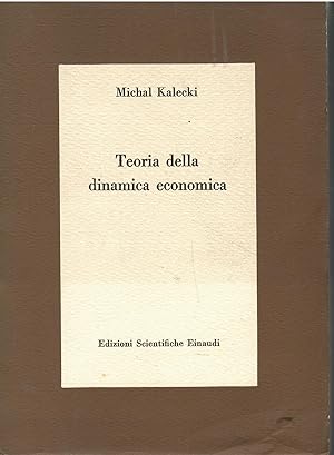 Immagine del venditore per Teoria della dinamica economica venduto da Libreria sottomarina - Studio Bibliografico