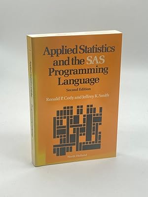 Seller image for Applied Statistics and the Sas Programming Language for sale by True Oak Books