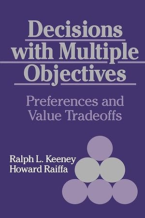 Bild des Verkufers fr Decisions with Multiple Objectives: Preferences and Value Tradeoffs zum Verkauf von 2nd Life Books