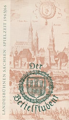 Bild des Verkufers fr Programmheft Carl Millcker DER BETTELSTUDENT Premiere 30. Oktober 1965 Spielzeit 1965 / 66 Heft 1 (17) zum Verkauf von Programmhefte24 Schauspiel und Musiktheater der letzten 150 Jahre