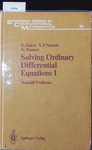 Bild des Verkufers fr Solving ordinary differential equations. zum Verkauf von Antiquariat Bookfarm
