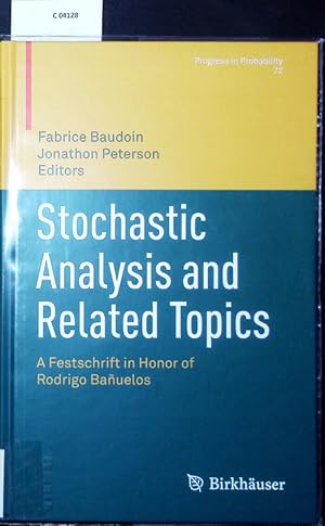 Bild des Verkufers fr Stochastic analysis and related topics. In honour of Ali Sleyman stnel, Paris, June 2010. zum Verkauf von Antiquariat Bookfarm