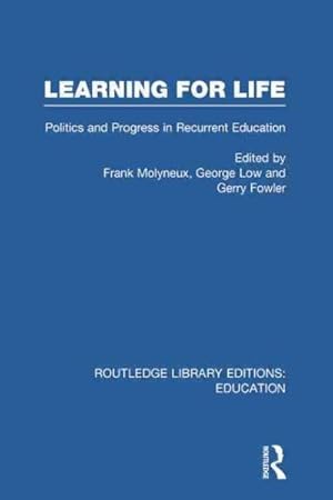 Seller image for Learning for Life : Politics and Progress in Recurrent Education for sale by GreatBookPricesUK