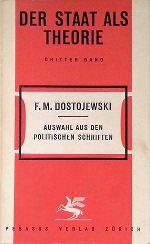 Bild des Verkufers fr Auswahl aus den politischen Schriften. Der Staat als Theorie., Bd. 3 zum Verkauf von books4less (Versandantiquariat Petra Gros GmbH & Co. KG)