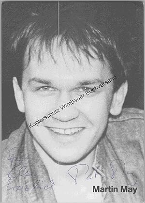 Bild des Verkufers fr Original Autogramm Martin May /// Autograph signiert signed signee zum Verkauf von Antiquariat im Kaiserviertel | Wimbauer Buchversand