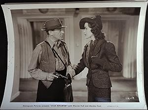 Immagine del venditore per Star Reporter Lot of Six 8 X 10 Stills 1939 Warren Hull, Marsha Hunt, rare! venduto da AcornBooksNH