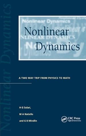 Bild des Verkufers fr Nonlinear Dynamics : A Two-Way Trip from Physics to Math zum Verkauf von GreatBookPrices