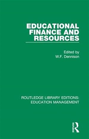 Imagen del vendedor de Educational Finance and Resources a la venta por GreatBookPricesUK