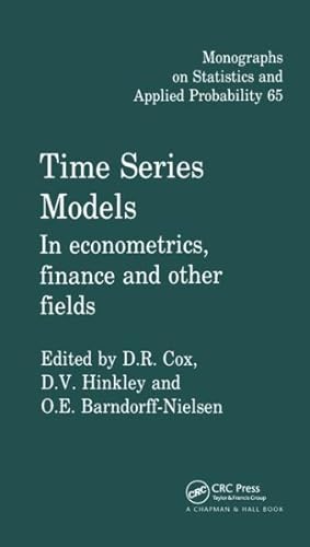 Immagine del venditore per Time Series Models : In Econometrics, Finance and Other Fields venduto da GreatBookPrices