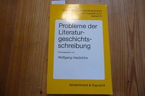 Immagine del venditore per Probleme der Literaturgeschichtsschreibung venduto da Gebrauchtb�cherlogistik  H.J. Lauterbach