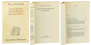 Bild des Verk�ufers f�r Glaubensgewi�heit in Freiheit. zum Verkauf von Antiquariat Lehmann-Dronke