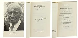 Bild des Verk�ufers f�r Josef-Pieper-Schriftenverzeichnis. zum Verkauf von Antiquariat Lehmann-Dronke