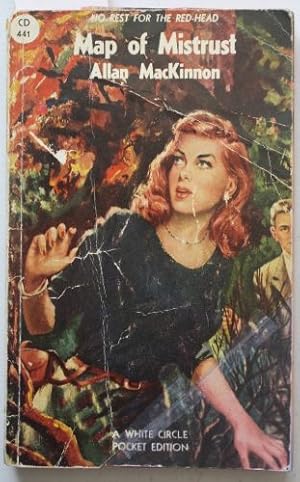Immagine del venditore per Map of Mistrust (Mystery/ Adventure; (Canadian Collins White Circle # 441). venduto da Comic World