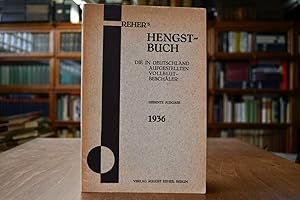 Seller image for Reher`s Deutsches Hengst-Buch. Die in Deutschland aufgestellten Vollblut-Besch�ler 7. Ausgabe for sale by G�ppinger Antiquariat