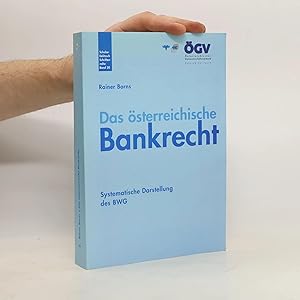 Imagen del vendedor de Das osterreichische Bankrecht a la venta por Bookbot