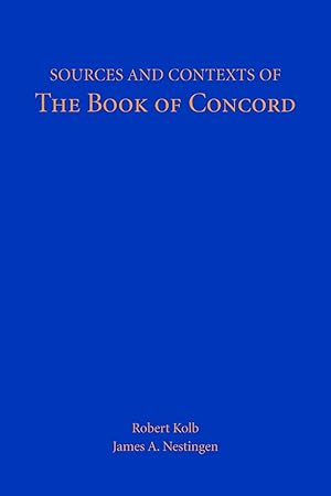 Immagine del venditore per Sources and Contexts of the Book of Concord venduto da Goodwill of Greater Milwaukee and Chicago