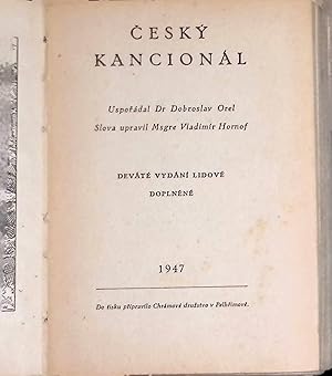 Imagen del vendedor de Cesky Kancional a la venta por books4less (Versandantiquariat Petra Gros GmbH & Co. KG)
