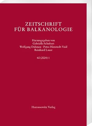 Immagine del venditore per Zeitschrift f�r Balkanologie 60 (2024) 1 venduto da Wegmann1855