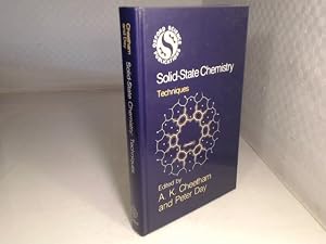 Imagen del vendedor de Solid-State Chemistry. Techniques. a la venta por Antiquariat Silvanus - Inhaber Johannes Schaefer