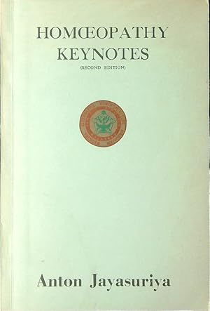 Seller image for Homoeopathy keynotes for sale by Miliardi di Parole