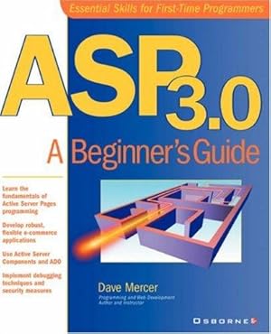 Bild des Verkufers fr ASP 3.0: A Beginner's Guide zum Verkauf von WeBuyBooks