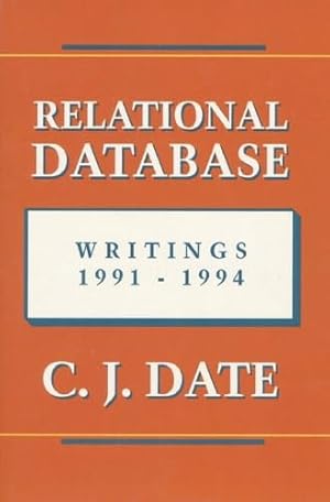 Immagine del venditore per Relational Database Writings 1991-1994 venduto da Bay State Book Company