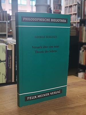 Bild des Verk�ufers f�r Versuch �ber eine neue Theorie des Sehens, aus dem Englischen von Wolfgang Breidert und Horst Zehe, zum Verkauf von Antiquariat Orban & Streu GbR