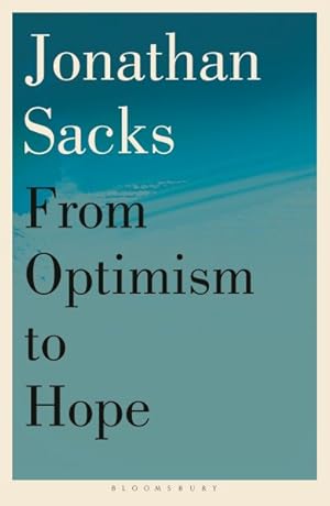 Imagen del vendedor de From Optimism to Hope a la venta por GreatBookPricesUK