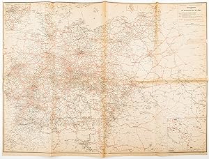 Übersichtskarte zum 16. Verzeichnis der SF-Züge. - [Kursbuch 1943]. -