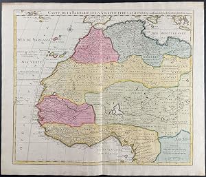 Seller image for Map of Northwest Africa for sale by Trillium Antique Prints & Rare Books