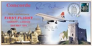 Seller image for Norman Britton Ian Smith Concorde Pilot LTD TO 5 Hand Signed FDC for sale by Postcard Finder