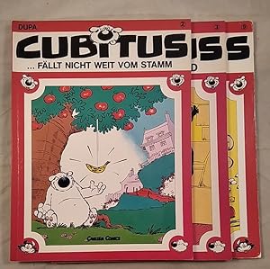 Konvolut: 3 Comics von Dupa: Cubitus: 2: fällt nicht weit vom Stamm; 3: Ein Hund geht fremd; 9: n...