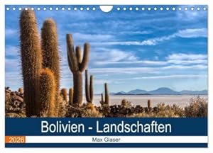 Seller image for Bolivien - Einzigartige Landschaft (Wandkalender 2026 DIN A4 quer), CALVENDO Monatskalender : Wundersch�ne Fotografien der Natur und Landschaft Boliviens for sale by AHA-BUCH GmbH